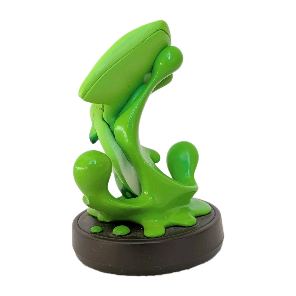 Nintendo Amiibo Inkling Squid Green Splatoon Series - Image 3 of 4