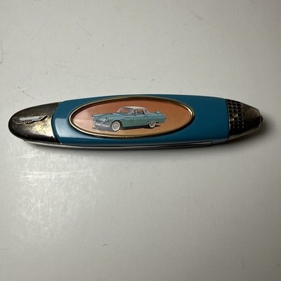 Franklin Mint Collector Knife 1956 Ford Thunderbird Collectible Pocketknife