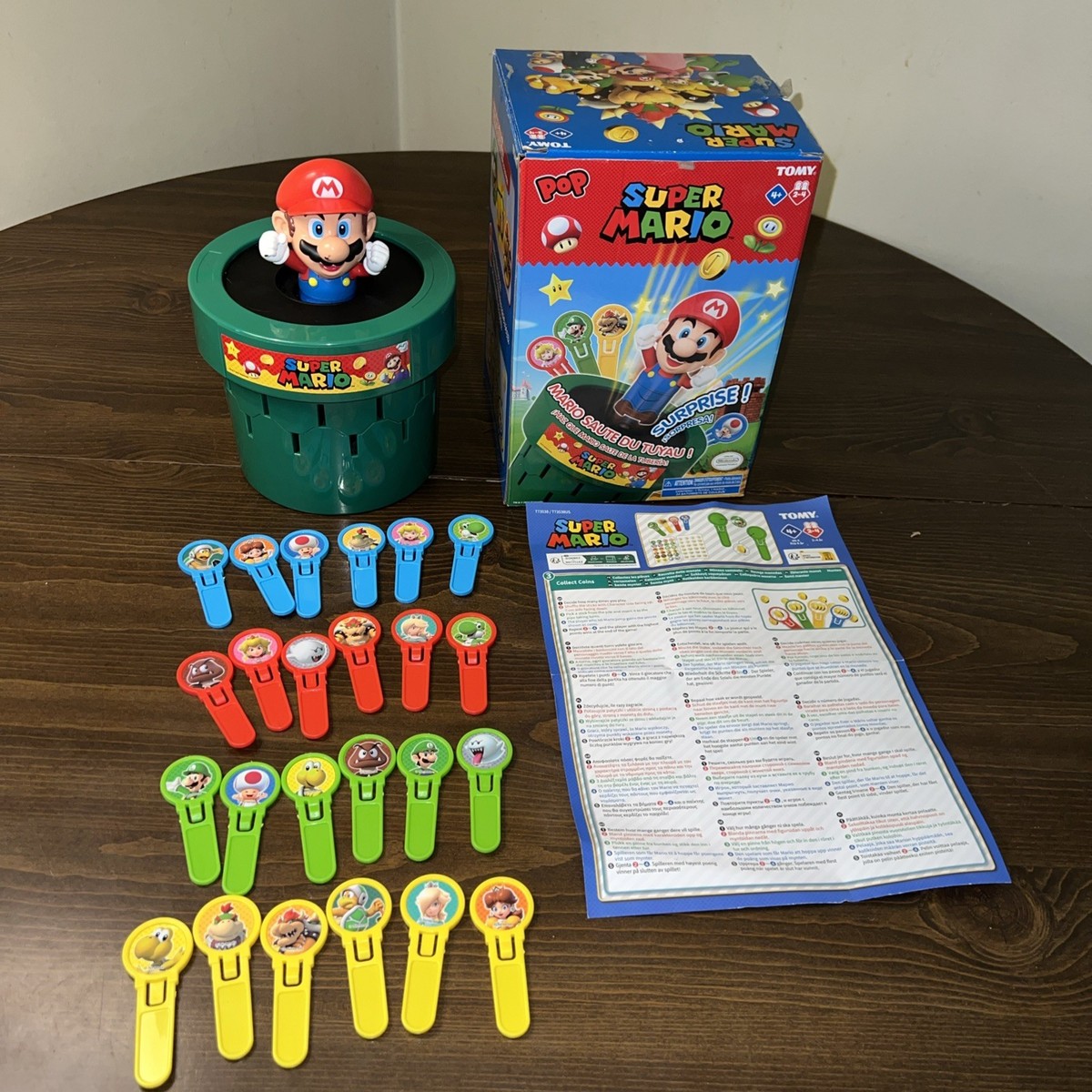 Super Mario Bros. Mario Pop-Up Game by TOMY - Kids Nintendo Super Mario Bros. Mario Pop-Up Game by TOMY - Kids Nintendo