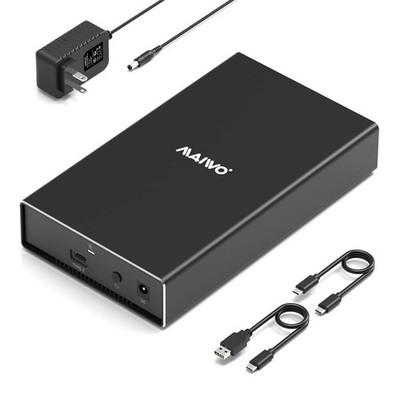 External SAS Enclosure, USB3.1 SAS/SATA Hard Drive Enclosure for 2.5/3.5 inch...