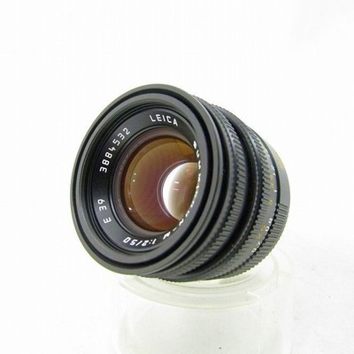 Leica Summicron M50mm f/2 Lens with Built-in Hood Used