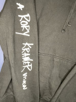 Rory Kramer Run It! Merch Hoodie Black A Rory Kramer Vision Sleeve Graphic Men L