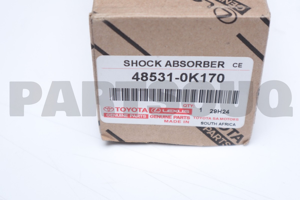 485310K170 Genuine Toyota ABSORBER ASSY, SHOCK, REAR RH 48531