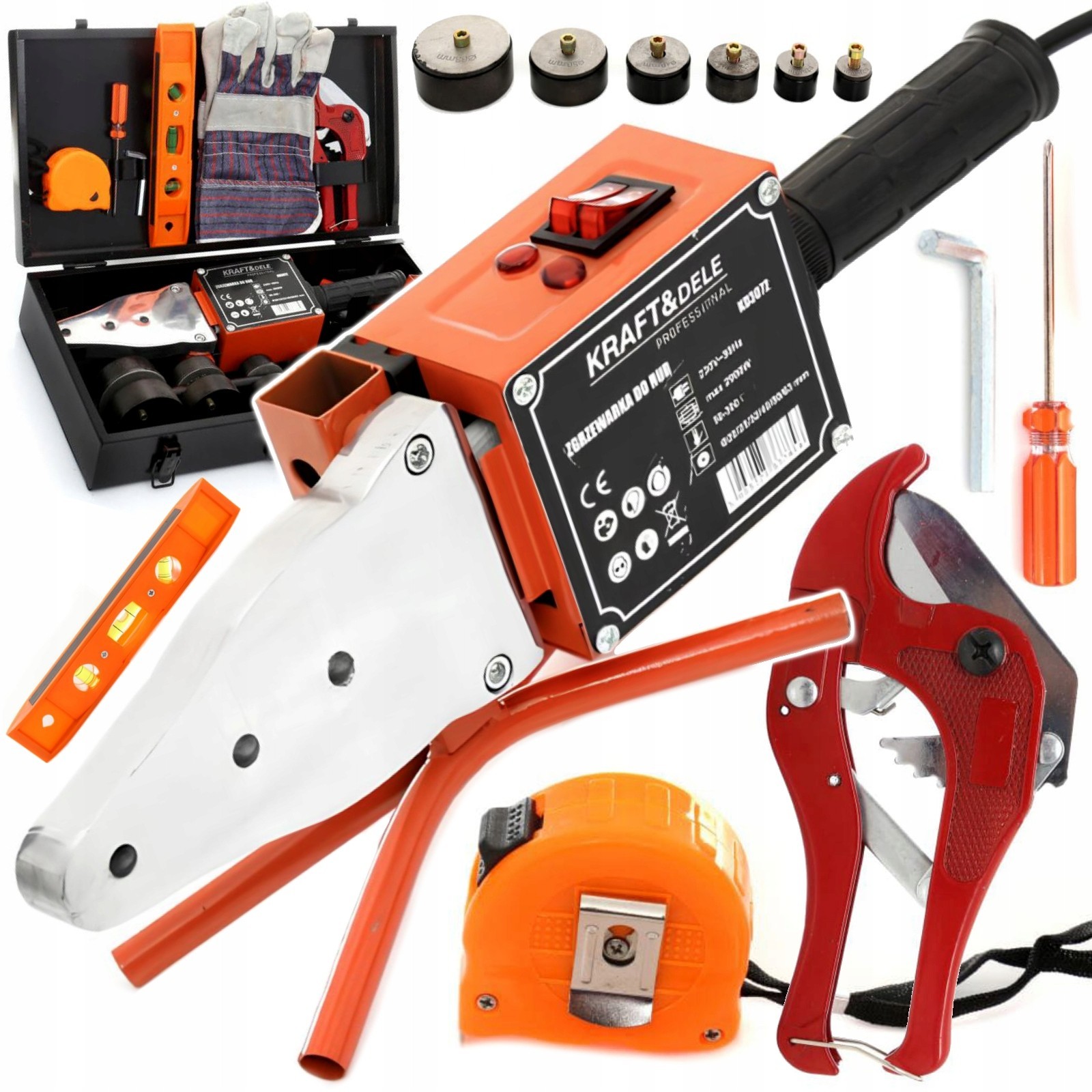 Soudeuse PP PVC 2900W a haute puissance avec coffret de transport