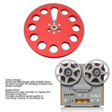 1/4 7 Inch Empty Tape Reel Aluminum Alloy Universal Open Reel Sound Tape Empty