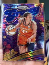 2024 Panini Prizm WNBA - Groovy Veronica Burton #11 Blue Pulsar Prizm /199