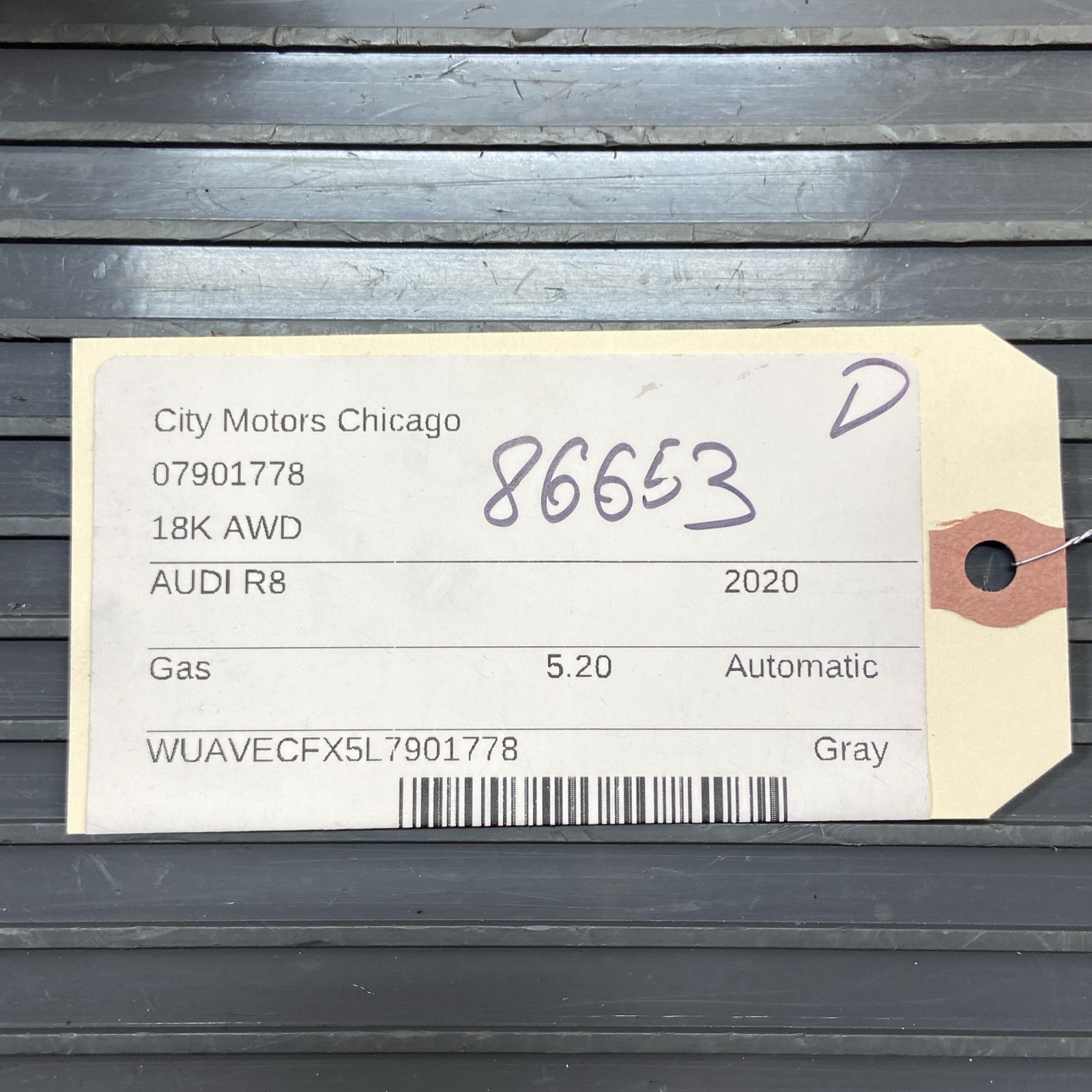 2018-2023 Audi R8 4S Right Fuel Pump Delivery Unit 18k Miles OEM Module