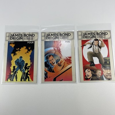 James Bond Origin #4 5 6 Dynamite Comics Complete 2018 Series