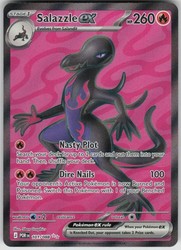Salazzle ex 101/088 Ultra Rare Full Art Holo - Perfect Order