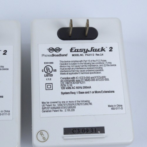 Phonex PX211-D Easy Jack 2 Wireless Web Jack System - Zdjęcie 8 z 9
