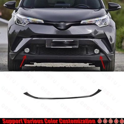 2017-2021 For Toyota C-HR CHR Bright Black Front Bumper Grille Lower Strip Refit
