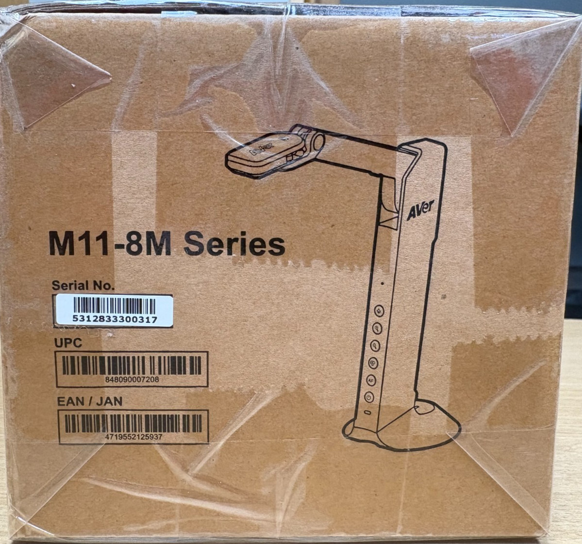 AVer 8MP 60fps Digital Zoom HDMI USB Document Camera (P/N: M11-8M)