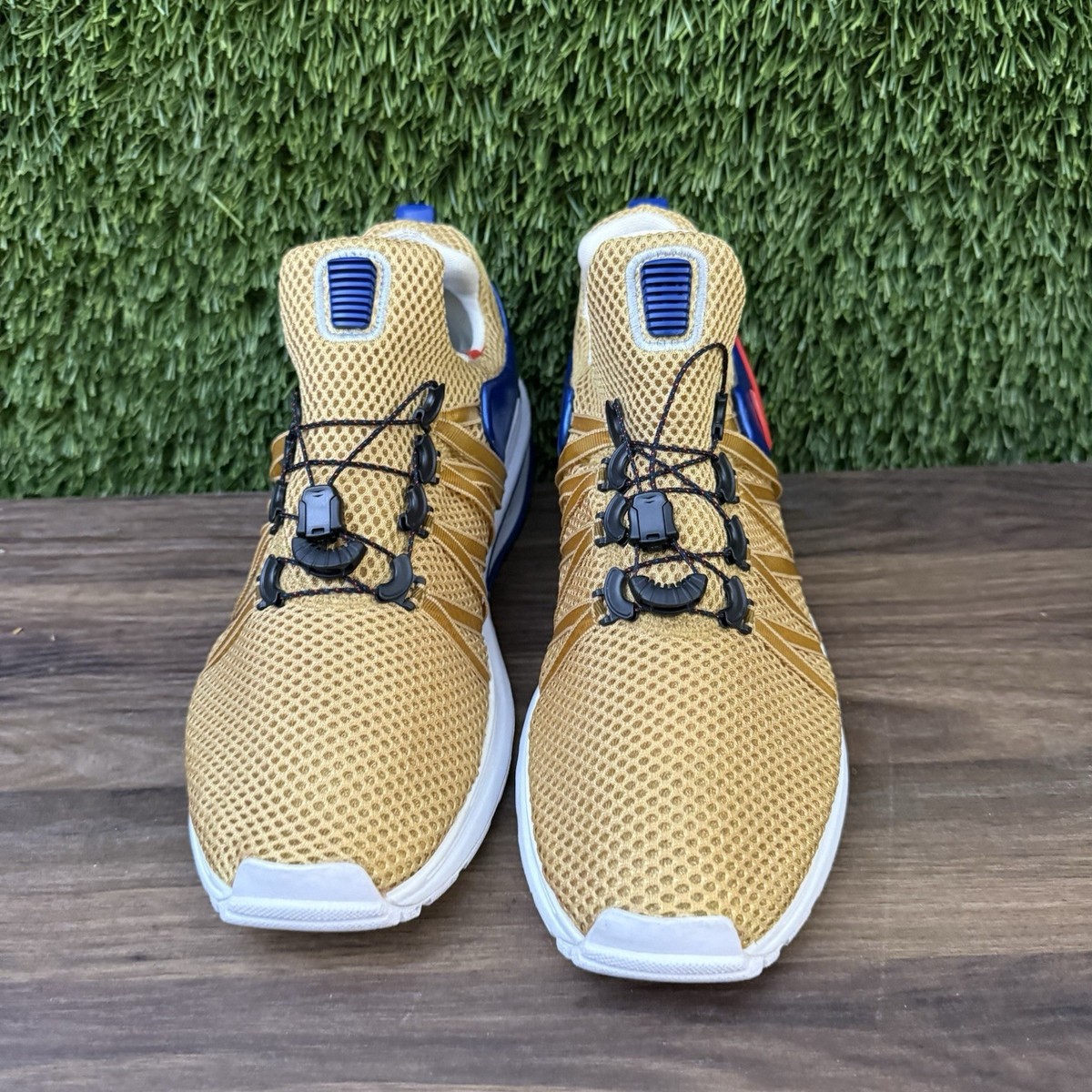 Size 10.5 - Nike Shox Gravity Metallic Gold for sale online