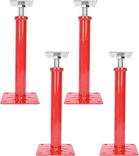 4 Pack House Floor Leveling, Floor Leveling Lift, Floor Jack Post, 8800 lbs