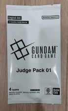 Gundam Card Game Judge Pack 01 TCG Alternative Promo English
