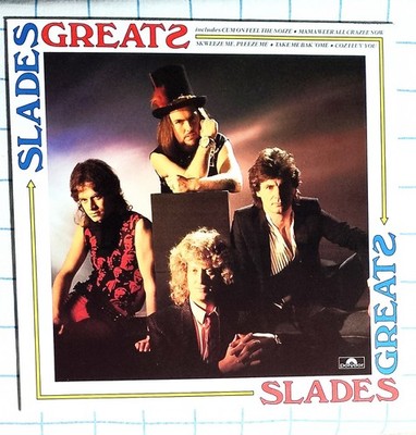   Lp - Vinyl / Slade / Slades Greats ( Britische Hardrock Band /P. 1984)(EX/EX)