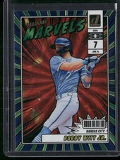 2025 Donruss #9 Bobby Witt Jr. Diamond Marvels Green Laser