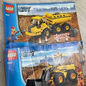 Lego City 7630 & 7631 - Construction Sets with Manuals, No Box