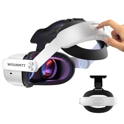 Head Strap for Oculus Meta Quest 2, Elite Adjustable Replacement Strap for Me...