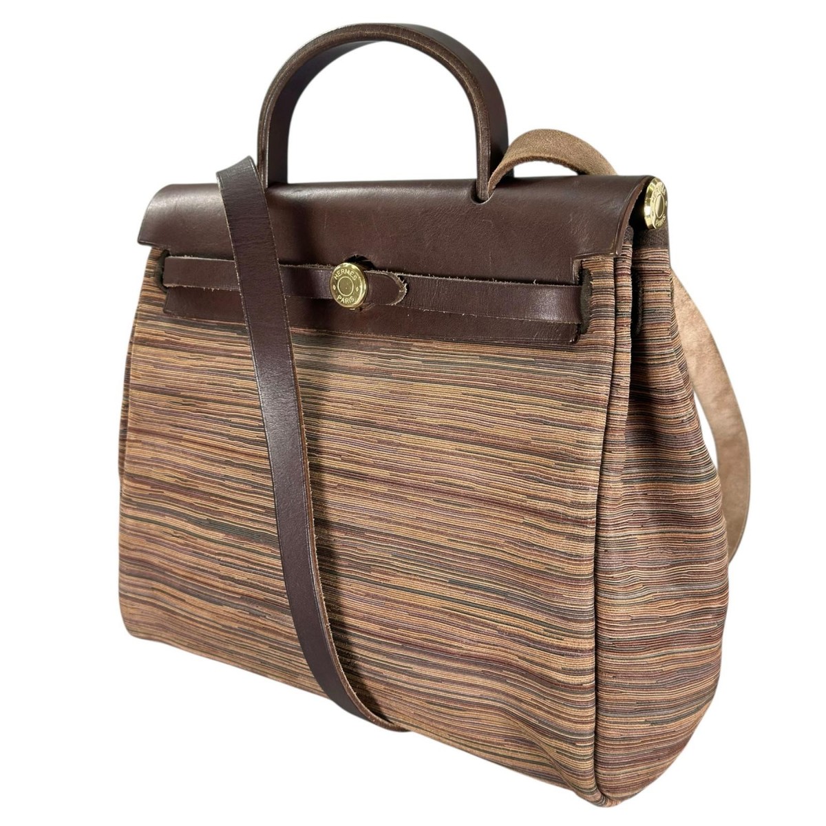 HERMES HerbagPM Shoulder Bag Vibrato/leather Women View 4