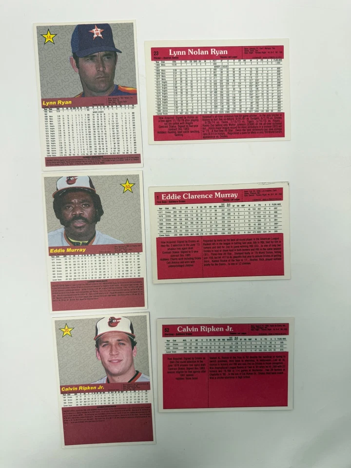 "JUMBO" DONRUSS/TOPPS - LOTE DE 19 CARTAS - TARJETA BOB ELLIOT 1953 TINTE ROJO Foto 4 de 4