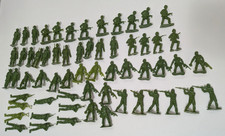 MPC American GI Green Plastic Vintage Playset Soldiers 1960s Lot of 61