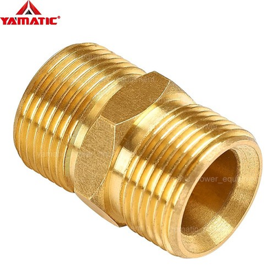 #ad YAMATIC Pressure Washer Hose Extension Adapter Fitting M22 14mm Male Coupler $17.27
