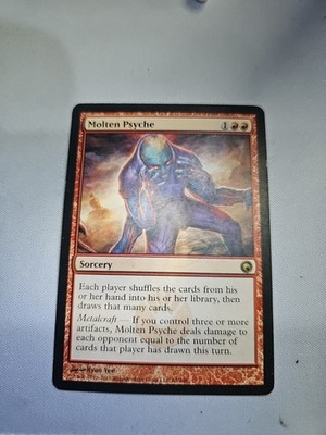 MTG Molten Psyche Scars of Mirrodin 98/249 Rare MP