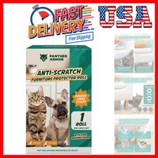 1 Roll Cat Scratch Furniture Protector Tape   Double-Sided Sticky Training 4"...