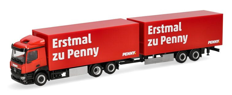 Miniature Herpa Mercedes-Benz Classicspace 6x2, réplique de collection premium