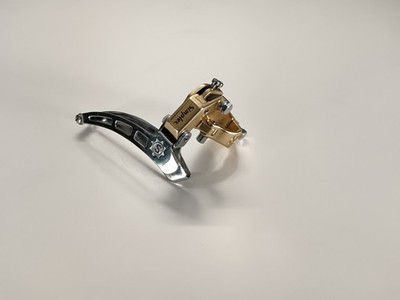 Simplex SLJ Gold Clamp-on Umwerfer - Doppelkettenblatt - Neuwertig