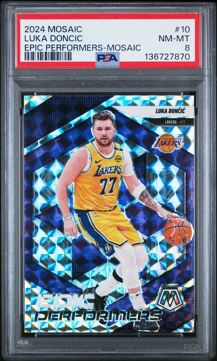 2024-25 Panini Mosaic - Epic Performers Luka Dončić #10 Mosaic