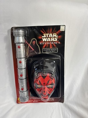 Star Wars Episode 1 Darth Maul Costume Kit Circa 1999 NIB RUBIES NOS 17028