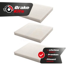 Cabin Air Filter (3 Pack) For 2006-2015 Honda Civic 2007-2019 CR-V
