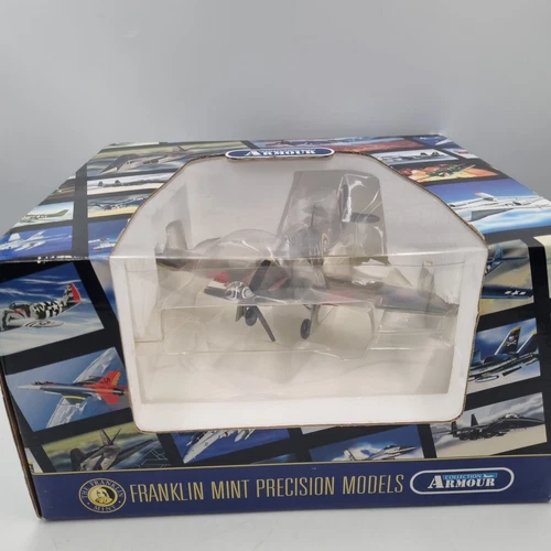 FRANKLIN MINT Armour Collection 1:48 Hurricane Mk.I RAF 85th Squadron Die-Cast - Picture 2 of 7