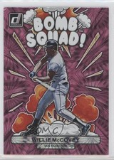 2023 Panini Donruss Bomb Squad Pink Fireworks Willie McCovey #BS4 HOF 4r2