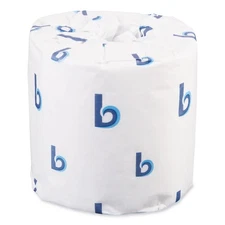 Boardwalk Two-Ply Toilet Tissue, Septic Safe,400 Sheets/Roll, 96 Rolls/Carton
