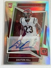 /299 - 2022 Panini Rookies & Stars - Rookies Daxton Hill #182 (RC) Auto Silver