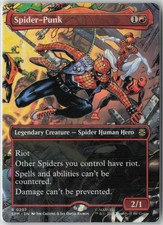 Spider-Punk R0207 Borderless nonholo MTG-Spiderman NM