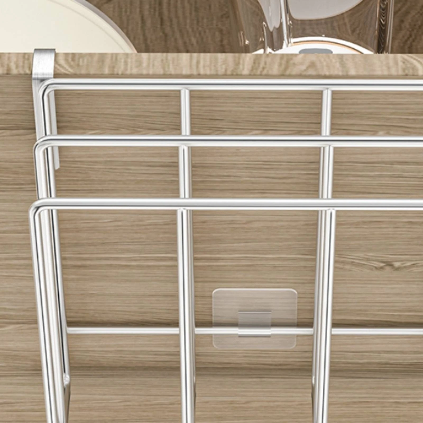 Under Cabinet Storage Rack Multifunctional Hook-on-Shelf Organizer for Pantry
Opens in a new window