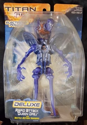 Vtg Tiger Elecronics Titan A.E. Deluxe Rapid Attack Queen Drej Alien Creature 