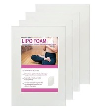 Lipo Foam Board 4Pack Liposuction Surgery waist-supports Foam Sheet for Recov...
