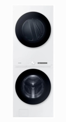 Samsung BESPOKE 27'' Smart Laundry Hub Washer/ Electric Dryer - WH46DBH100EW