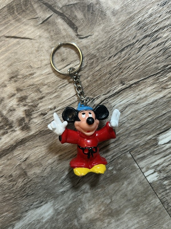 Disney Mickey Mouse Keychain Fantasia Bag Charm