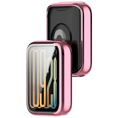 Schutzhülle für Xiaomi Smart Band 10 Pro Bizon Case Cover Etui Hülle Rosa