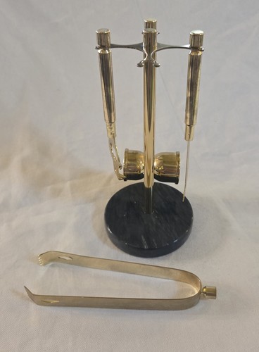 Vintage Messing Barkeeper 4 Stück Bar Werkzeug Set - Bild 6 von 7