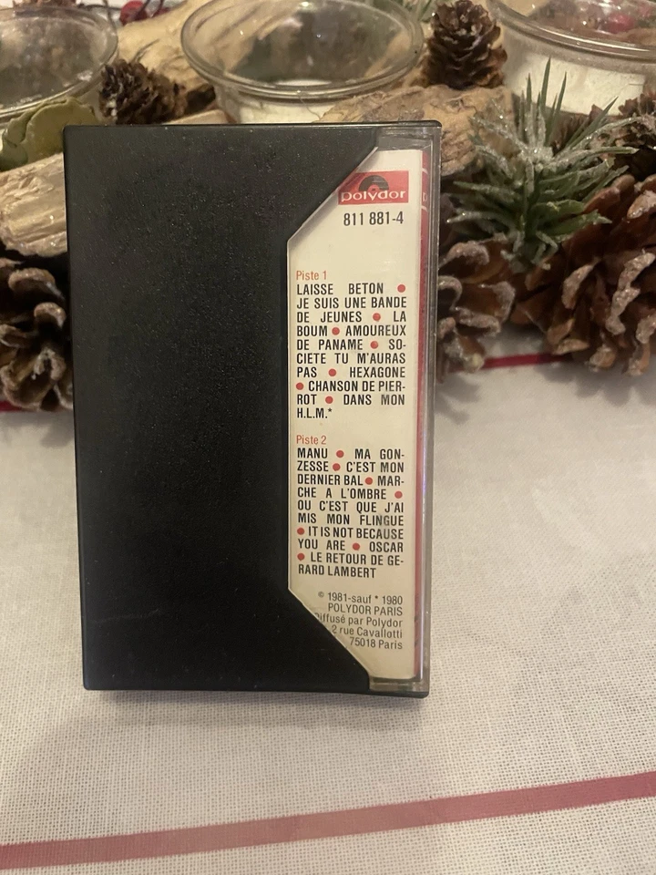 ✔️ Renaud Musique en Évasion Cassette Audio 1981 Polydor 8118814 Vintage - Image 4 of 4