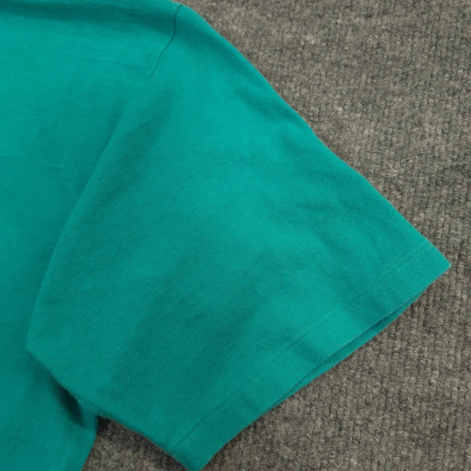 Camiseta de Colección LL Bean Para Hombres XL Azul Escritura Logo Puntada Única Hecha en EE. UU. Años 90 Foto 3 de 4