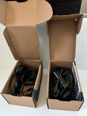 Plantronics CS520-XD On the Ear Wireless Headset lot of 2 for parts not working