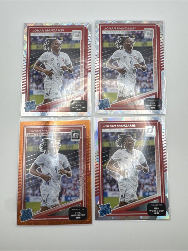 Switzerland Lot - 2025-26 Panini Donruss Road to FIFA World Cup (x7 cards)